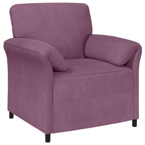 Диван с едно seating Лилаво 88 x 83 x 95 см Кадифе