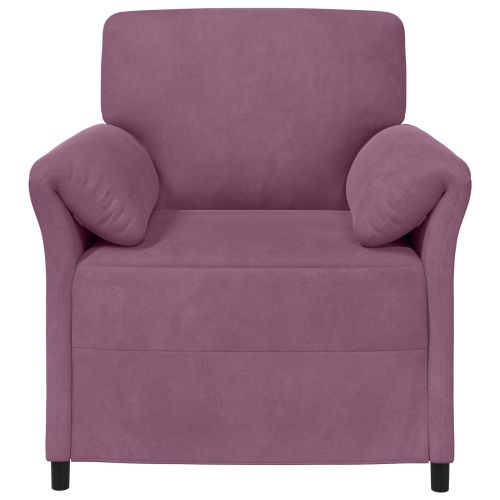 Диван с едно seating Лилаво 88 x 83 x 95 см Кадифе