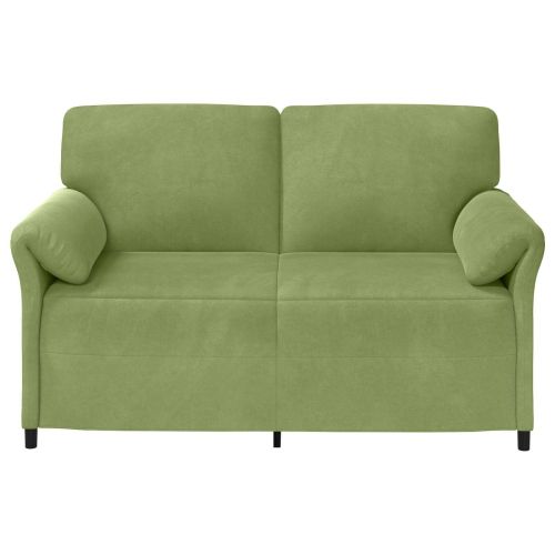 Двуместна софа Светло зелено 158 x 83 x 95 см Кадифе