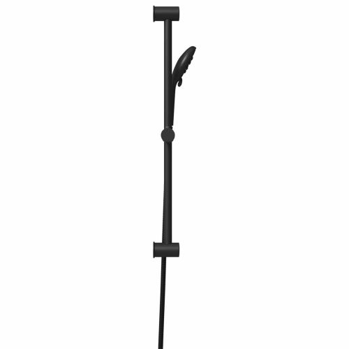 Комплект душ система Черно 71 cm Неръждаема стомана