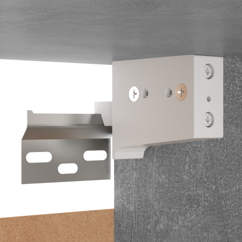 | Wall TV Cabinet | 2 pcs Бетонно сиво 30.5 x 30 x 60 см
