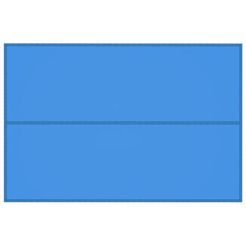 Тента за къмпинг, 3x2 м, синя