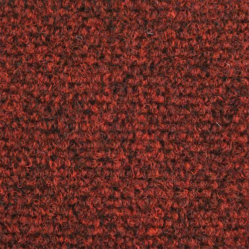 Изтривалки за стълби, самозалепващи се, 20 бр., 65x21x4 см, бордо червени, полукръгли, големи