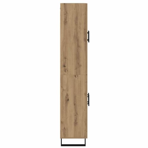 Висок шкаф Дъб 69,5 x 34 x 180 см Инженерно дърво