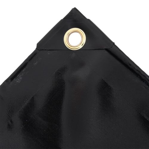 Брезент 650 г/м² 2x3 м черен