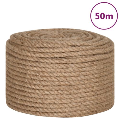 Въже от юта, 50 м дължина, 14 мм дебелина