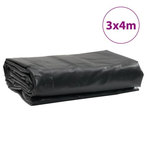 Брезент антрацит 3x4 м 650 г/м²