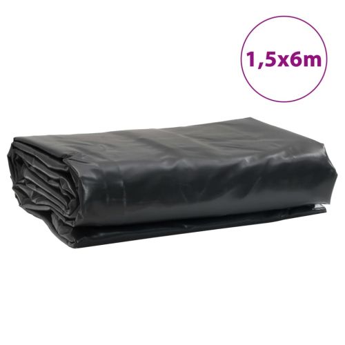 Брезент антрацит 1,5x6 м 650 г/м²