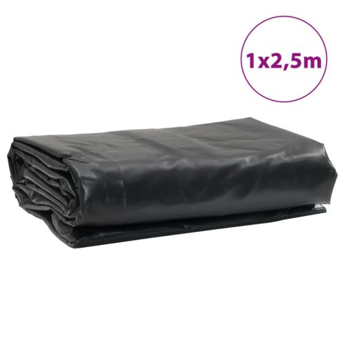 Брезент антрацит 1x2,5 м 650 г/м²