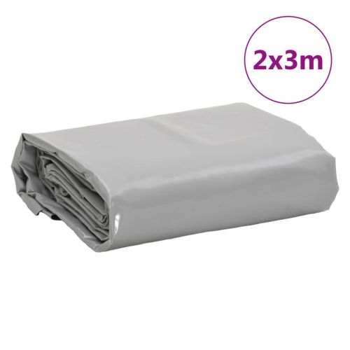 Брезент сив 2x3 м 650 г/м²