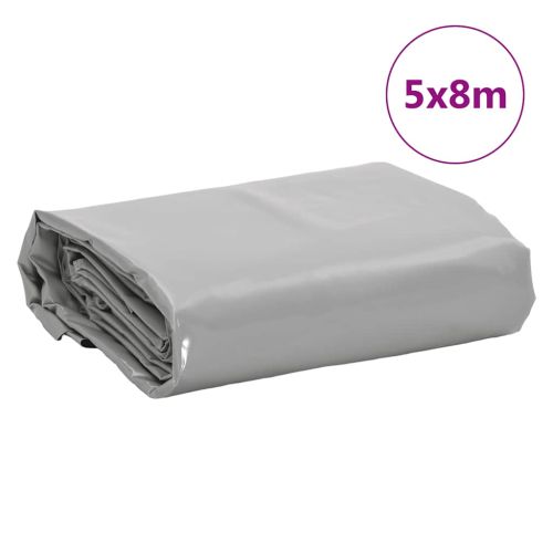Брезент сив 5x8 м 650 г/м²