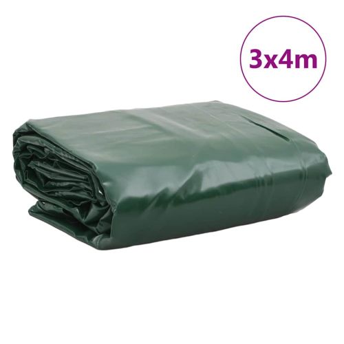 Брезент зелен 3x4 м 650 г/м²