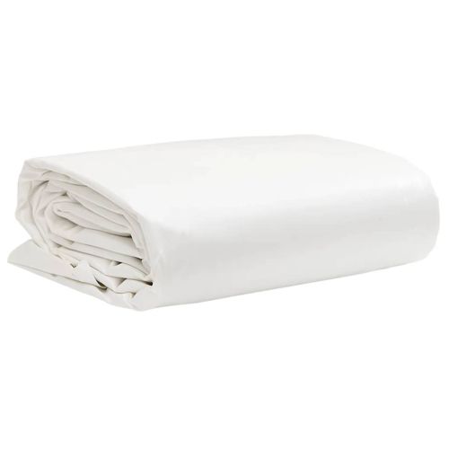 Брезент бял 6x8 м 650 г/м²