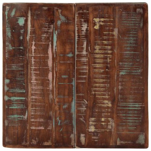 Бистро маса, 60x60x76 см, регенерирано дърво масив