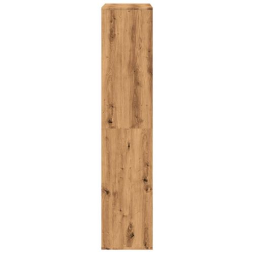 Библиотека, дъб артизан, 100x33x156,5 см, инженерно дърво