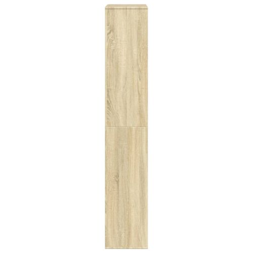 Библиотека, сонома дъб, 100x33x187,5 см, инженерно дърво