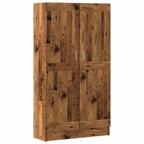 grāmatu plaukts, veca koka, 82,5x30,5x150 см, инженерно дърво