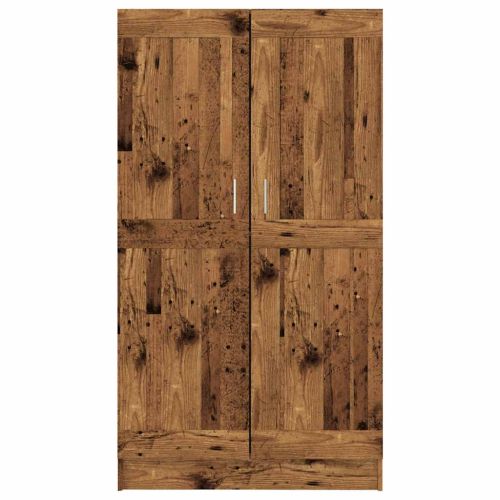 grāmatu plaukts, veca koka, 82,5x30,5x150 см, инженерно дърво