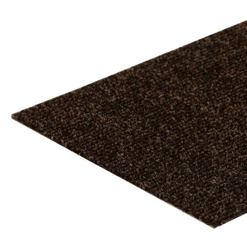 Изтривалки за стълби, самозалепващи се, 30 бр., 60x25 см, кафяви, правоъгълни