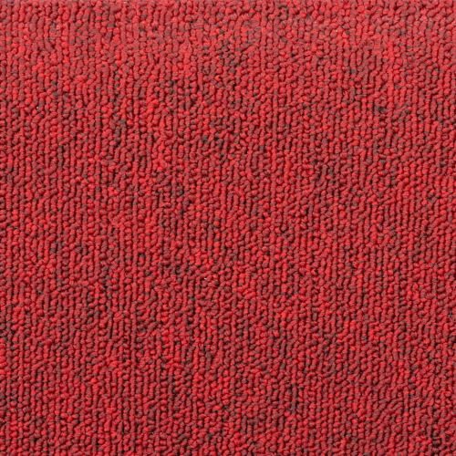 Изтривалки за стълби, 20 бр., 65x24x4 см, червени, полукръгли, големи