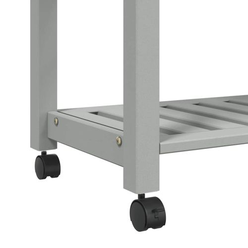Кухненска количка "MONZA" 84x40x88,5 см борово дърво масив