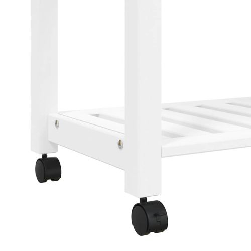 Кухненска количка "MONZA" 84x40x88,5 см борово дърво масив
