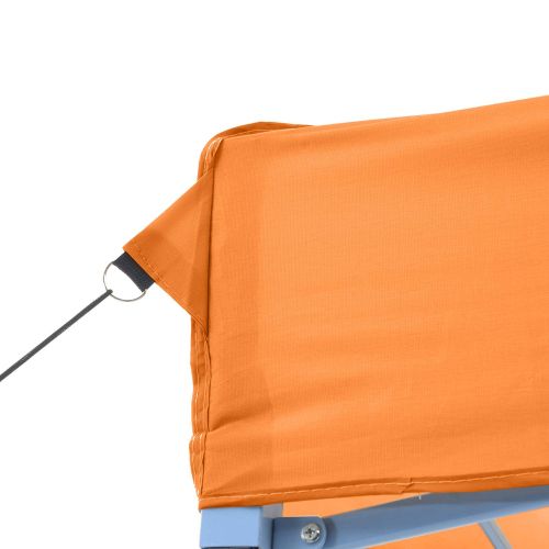 Сгъваема парти шатра pop-up с 4 странични стени оранжева
