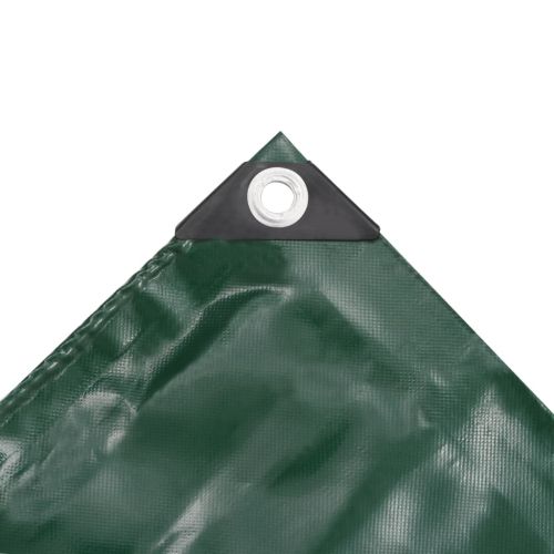 Брезентово платнище, 650 гр/м², 3x6 м, цвят зелен