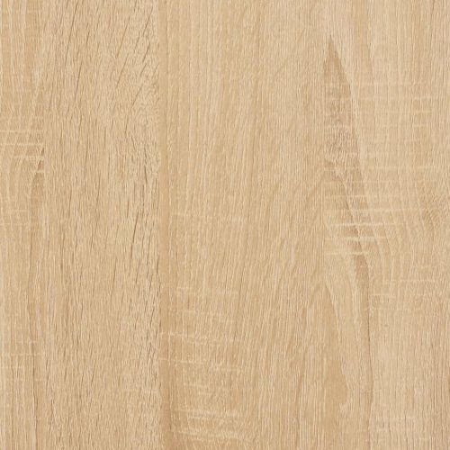 Шкаф за книги, дъб сонома, 82,5x30,5x150 см, инженерно дърво