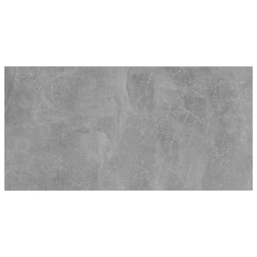 Рафтове, 4 бр, бетонно сиви, 40x20x1,5 см, инженерно дърво