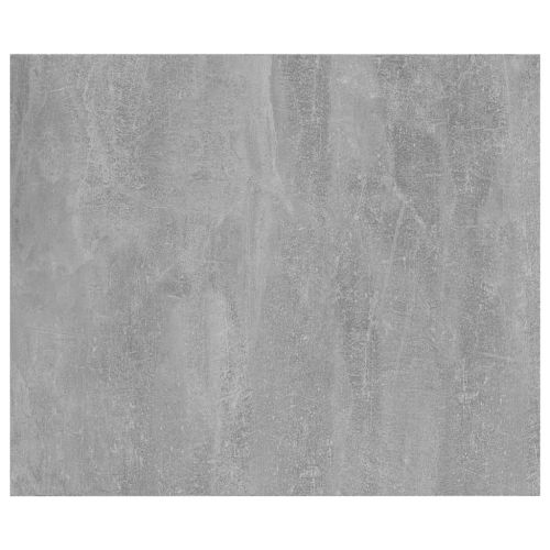 Рафтове за етажерка, 8 бр, бетонно сиви, 60x50x1,5 см, ПДЧ