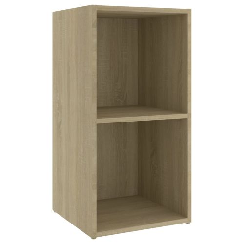 ТВ шкаф, дъб сонома, 72x35x36,5 см, инженерно дърво