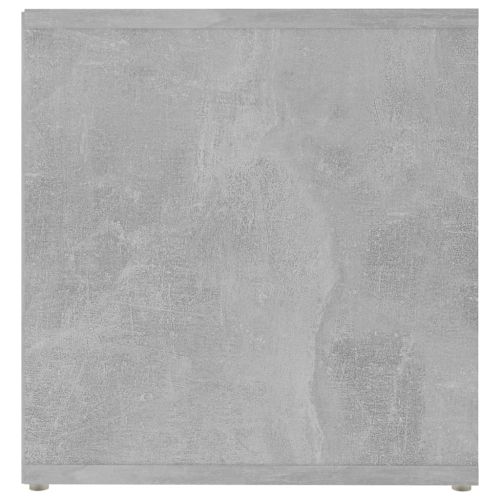 ТВ шкаф, бетонно сив, 72x35x36,5 см инженерно дърво