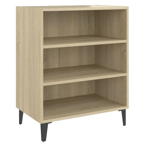 Бюфет дъб сонома 57x35x70 см инженерно дърво