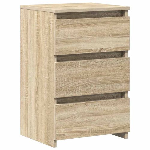 Нощни шкафчета 2 бр сонома дъб 40x35x62,5 см инженерно дърво
