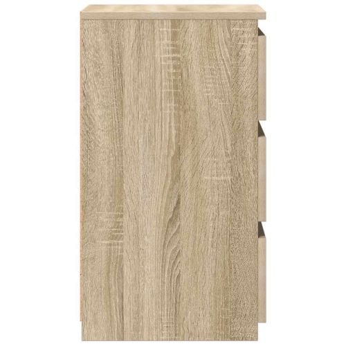 Нощни шкафчета 2 бр сонома дъб 40x35x62,5 см инженерно дърво