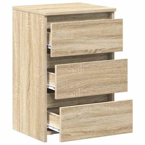 Нощни шкафчета 2 бр сонома дъб 40x35x62,5 см инженерно дърво