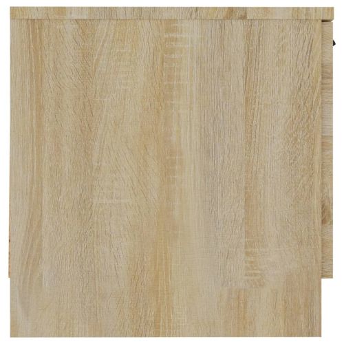 Нощни шкафчета, 2 бр, сонома дъб, 40x39x40 см