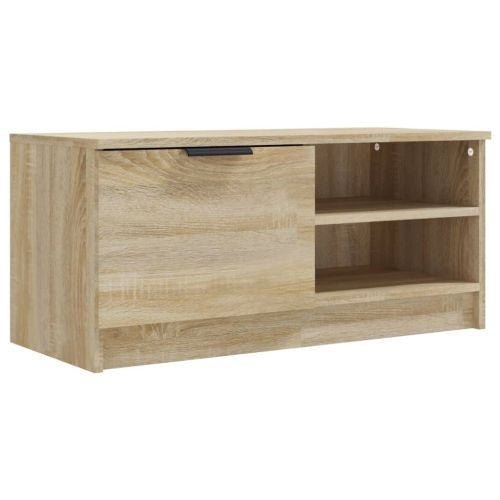 ТВ шкафове 2 бр дъб сонома 80x35x36,5 см инженерно дърво