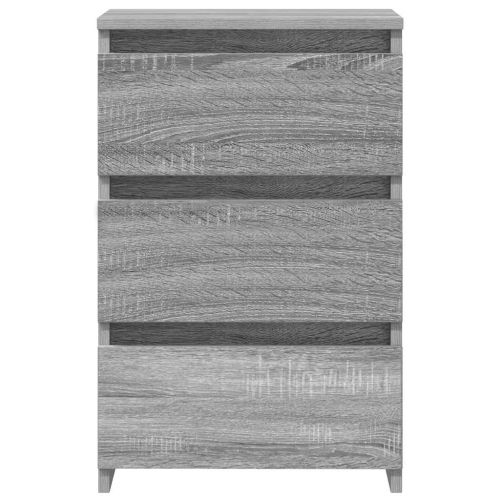 Нощни шкафчета 2 бр сив сонома 40x35x62,5 см инженерно дърво