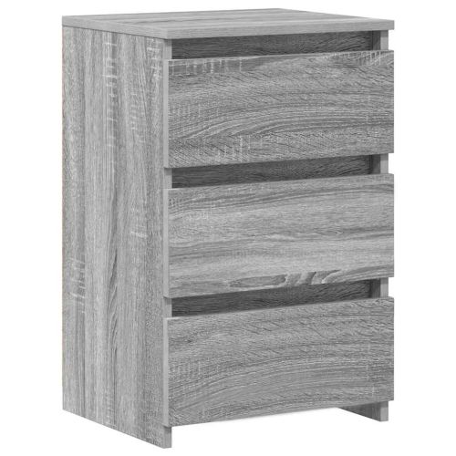 Нощни шкафчета 2 бр сив сонома 40x35x62,5 см инженерно дърво