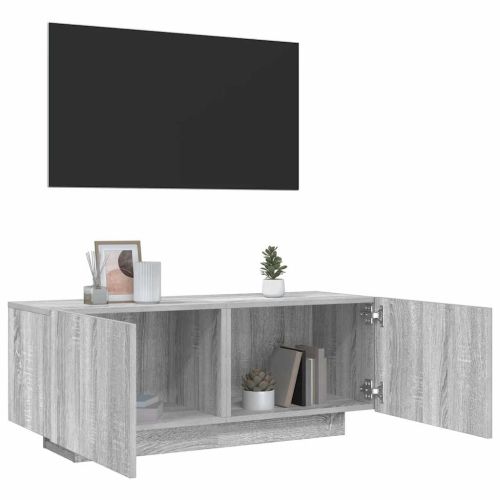 ТB шкаф, сив сонома, 100x35x40 см, инженерно дърво
