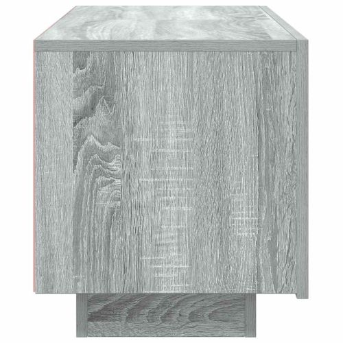 ТB шкаф, сив сонома, 100x35x40 см, инженерно дърво