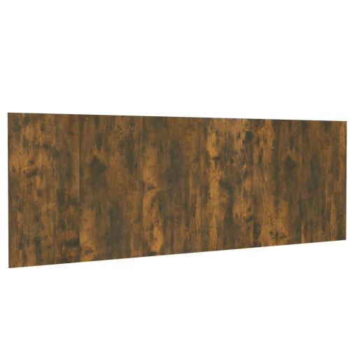 Стенна табла за легло опушен дъб 240x1,5x80 см инженерно дърво