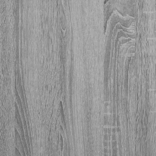 Кафе маса, сив сонома, 90x44,5x45 см, инженерно дърво