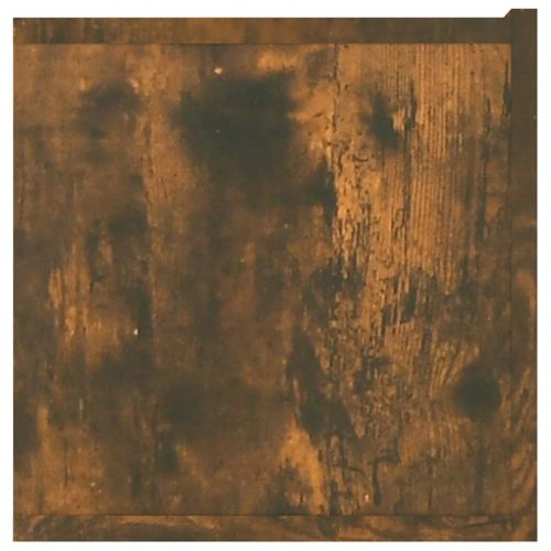 ТB шкафове, 2 бр, опушен дъб, 80x30x30 см, инженерно дърво