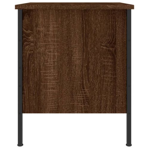 Нощни шкафчета 2 бр кафяв дъб 40x42x50 см инженерно дърво