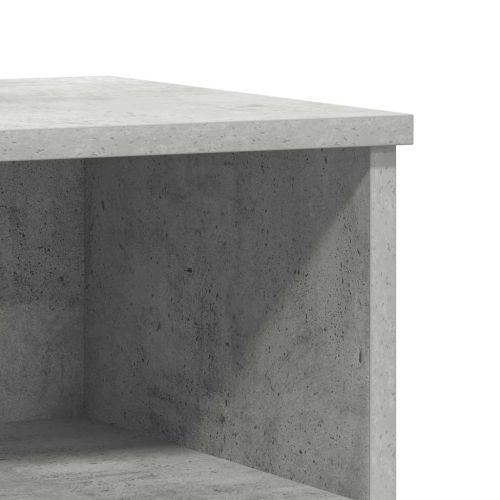 Нощни шкафчета 2 бр бетонно сив 40x35x50 см инженерна дървесина
