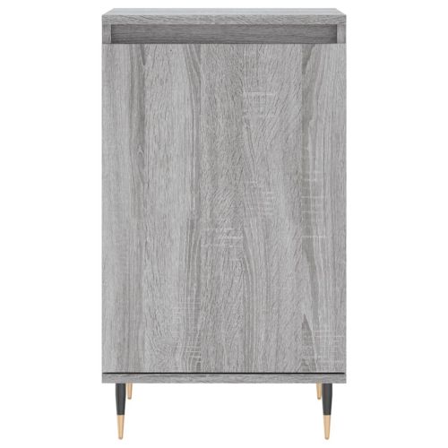 Бюфет сив сонома 40x35x70 см инженерно дърво