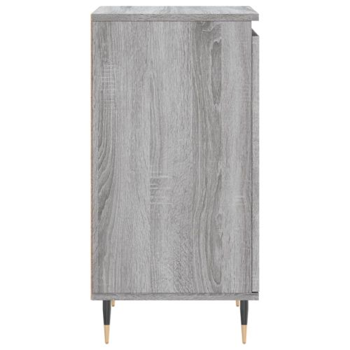 Бюфет сив сонома 40x35x70 см инженерно дърво